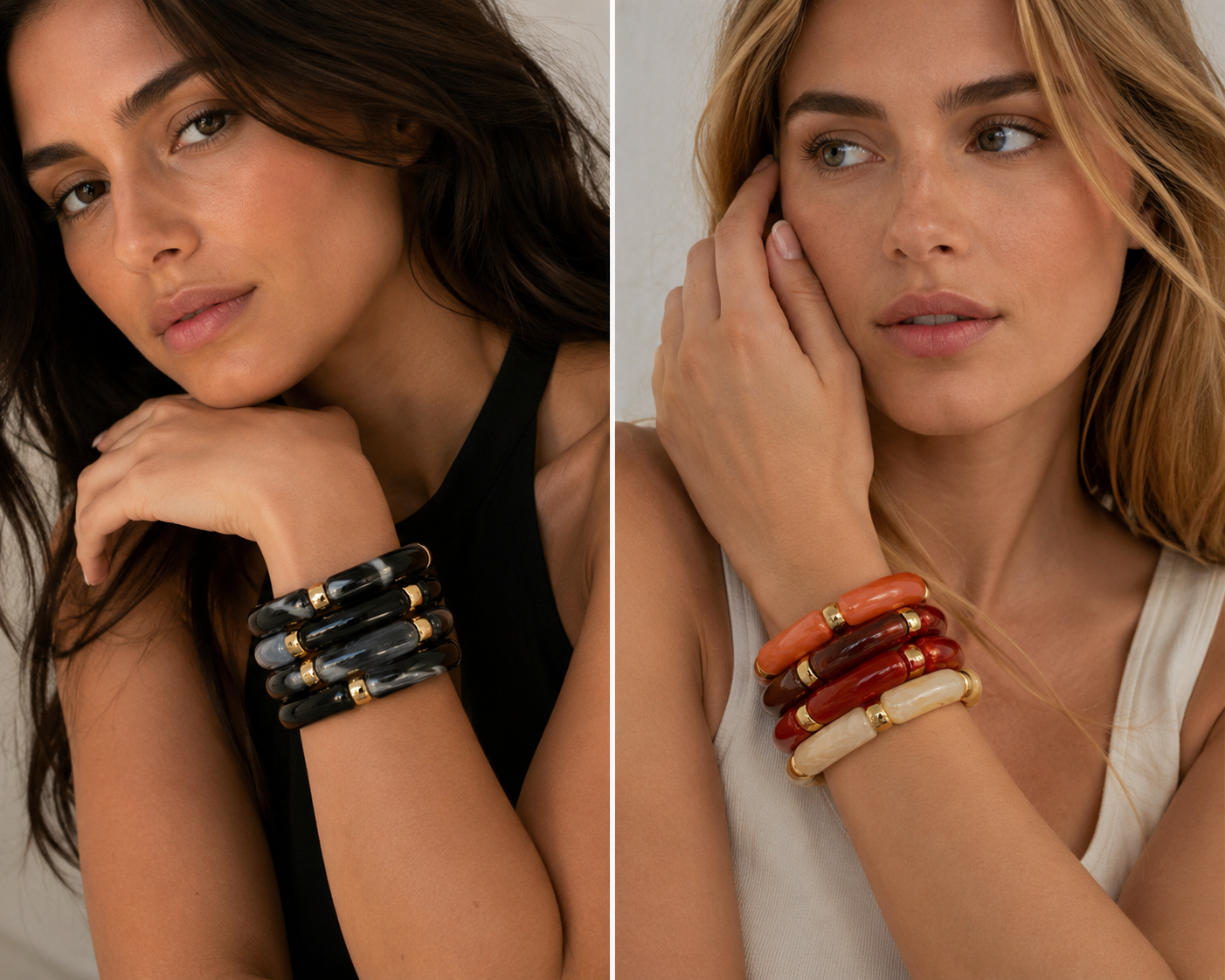 Beaded Bamboo Bracelet | Ornexa