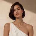 Curve Statement Necklace — Sculptural Sterling Silver