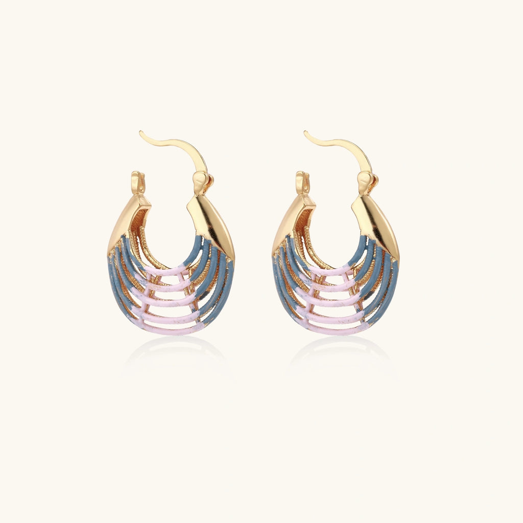 Sunrise Ripple Hoops