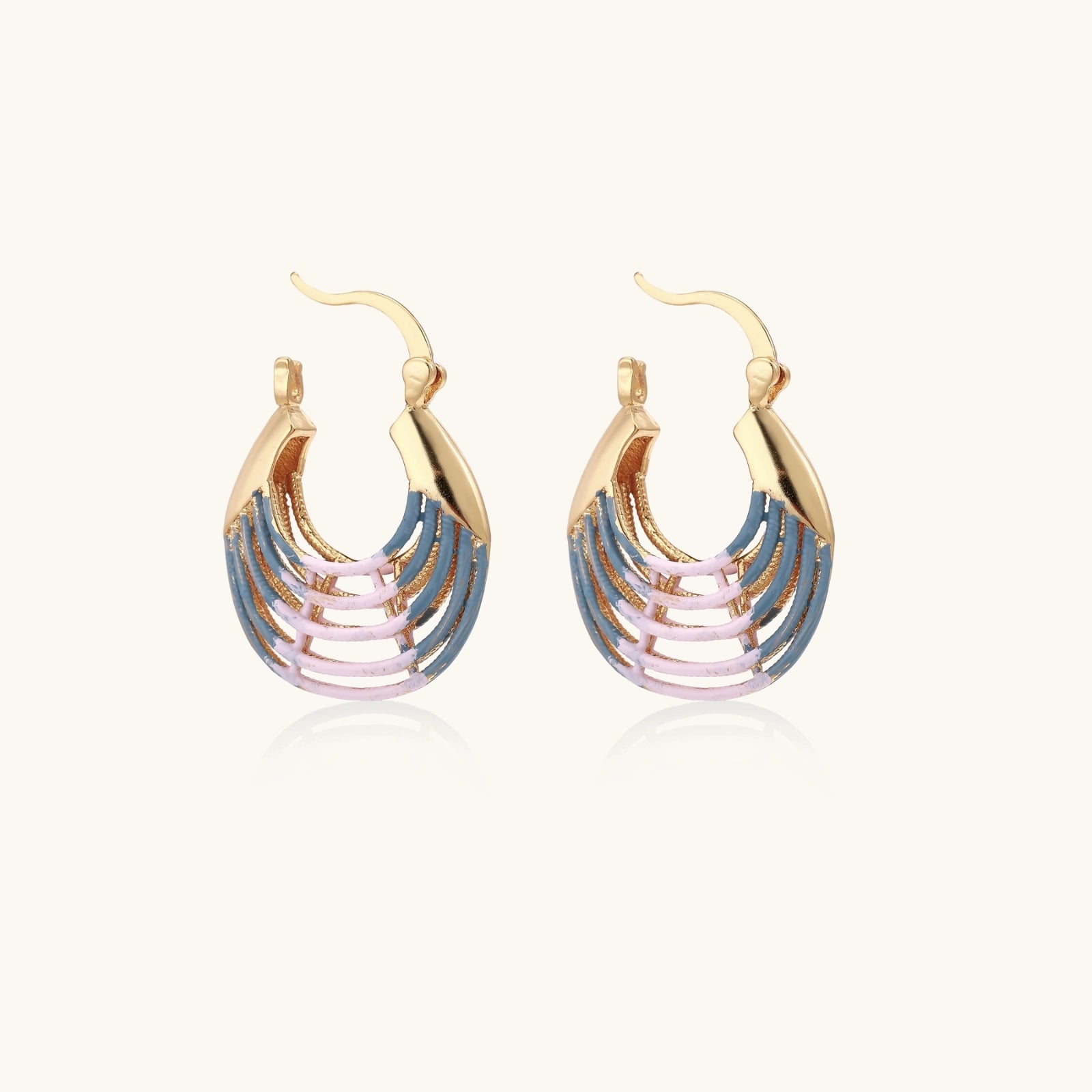 Sunrise Ripple Hoops