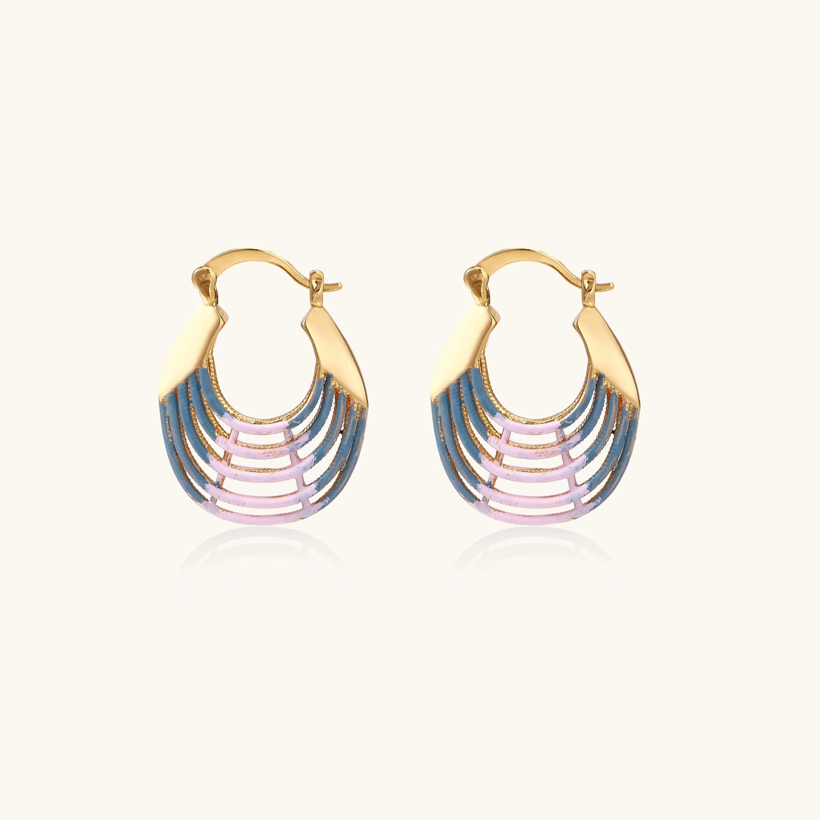 Sunrise Ripple Hoops