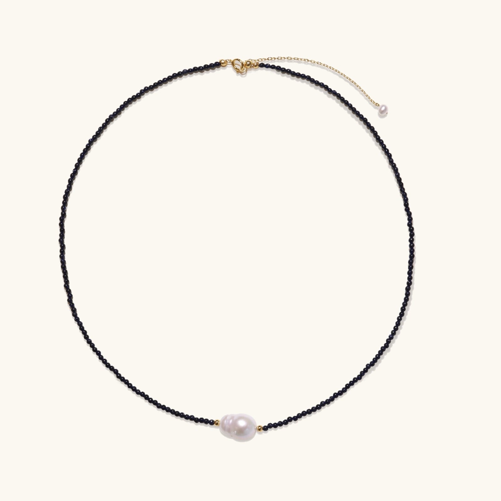 Midnight Pearl Dreams Necklace