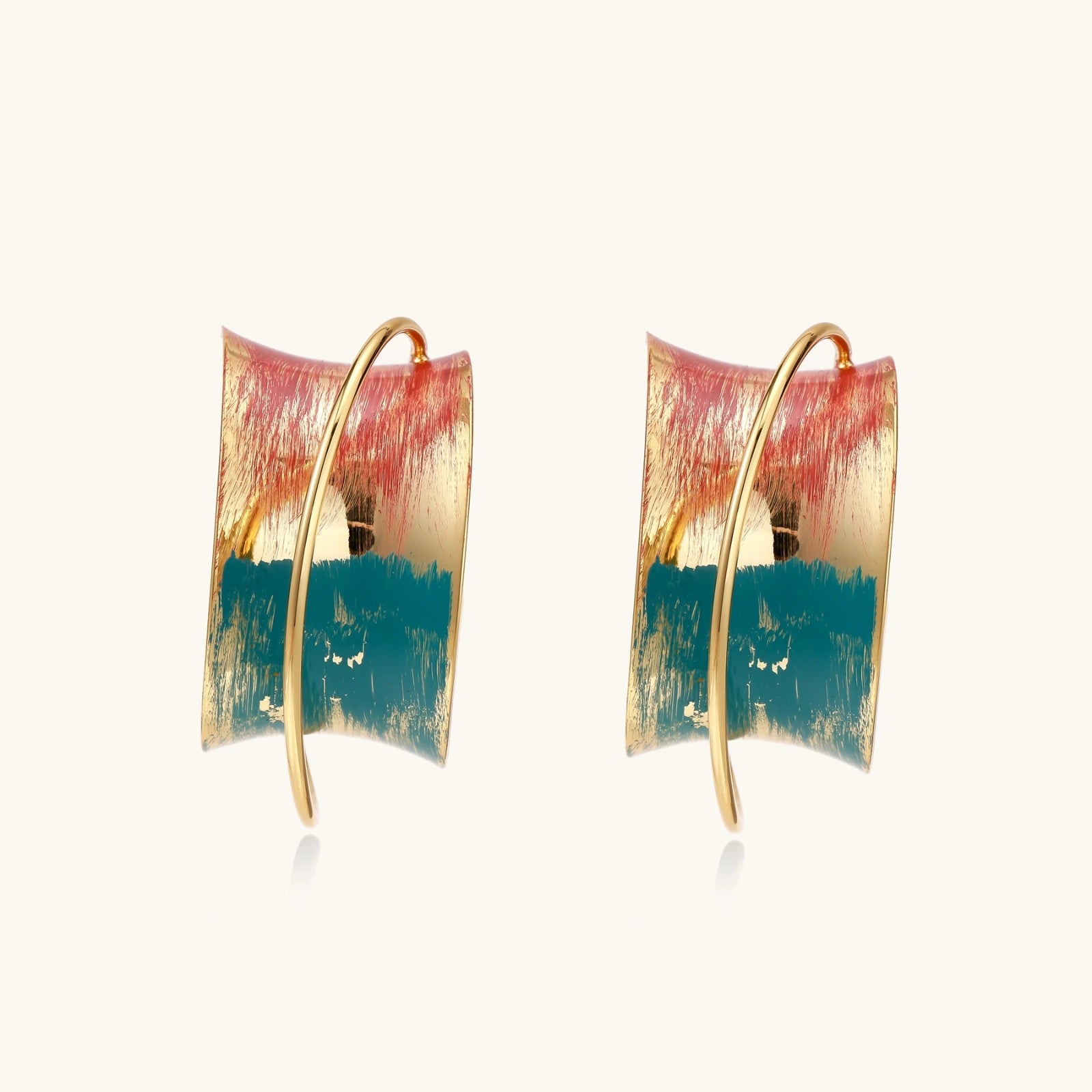 Sunset Mirage Hoops