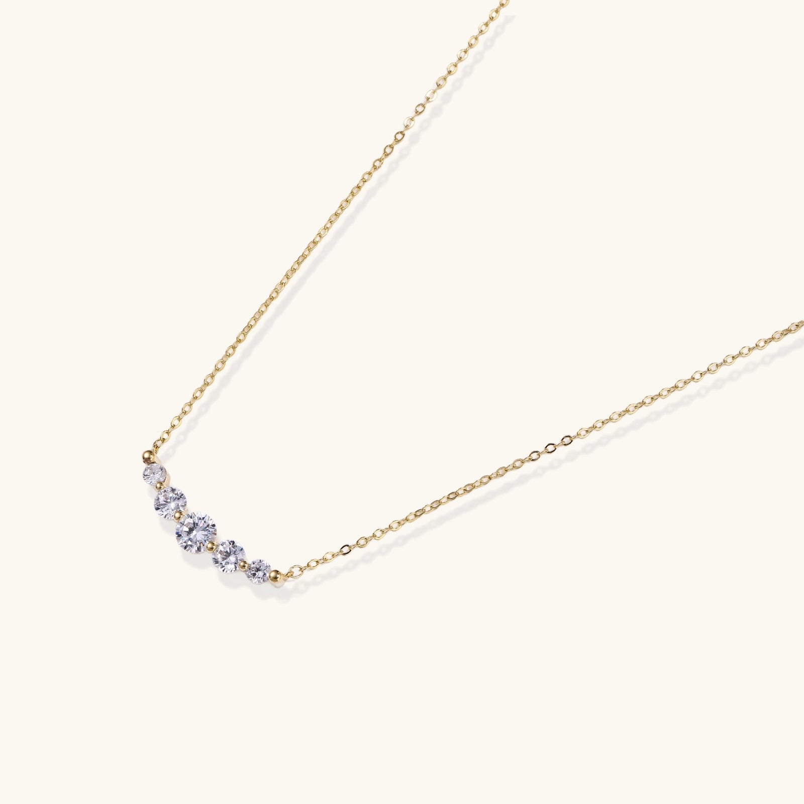 Golden Arc Necklace