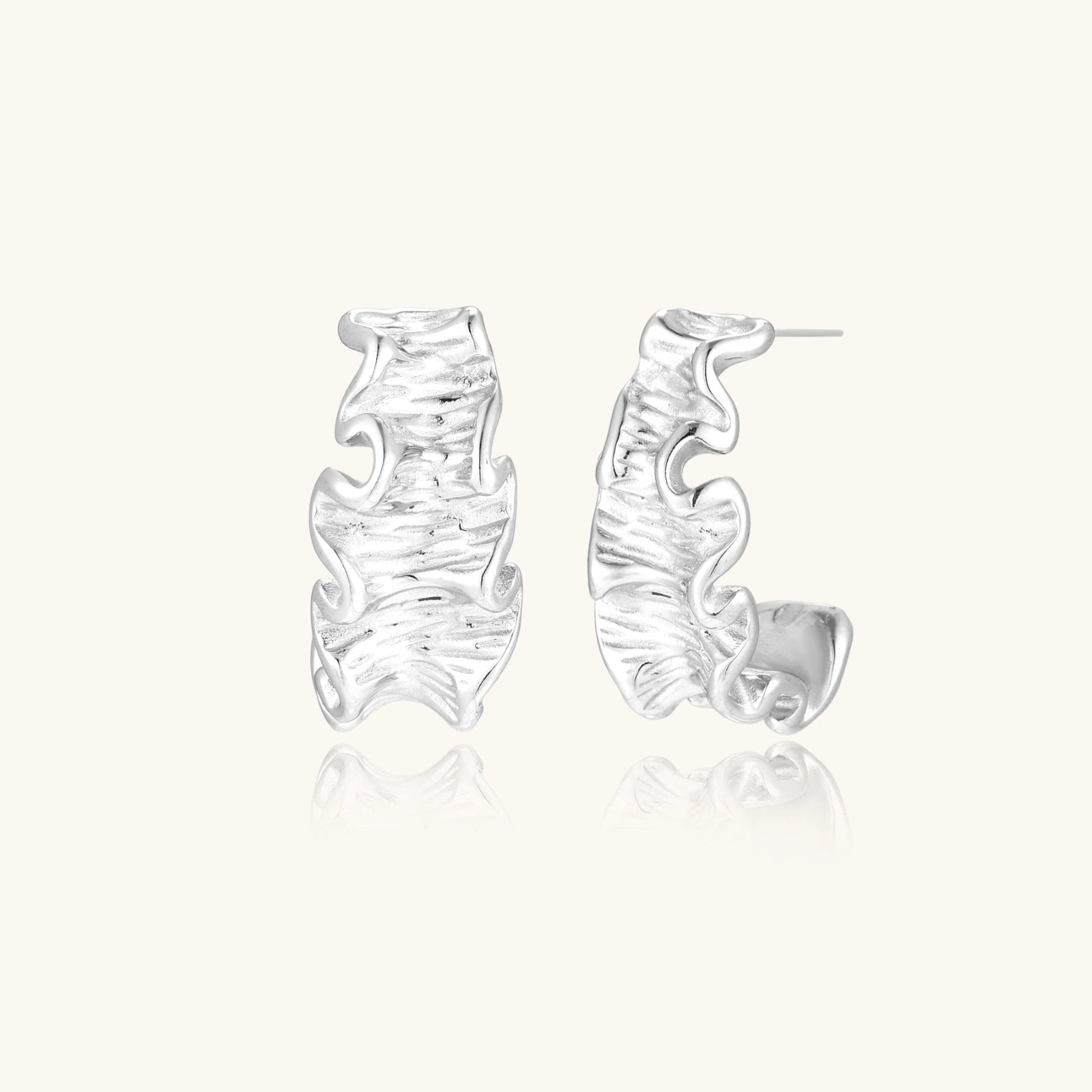 Ripple Wave Hoops