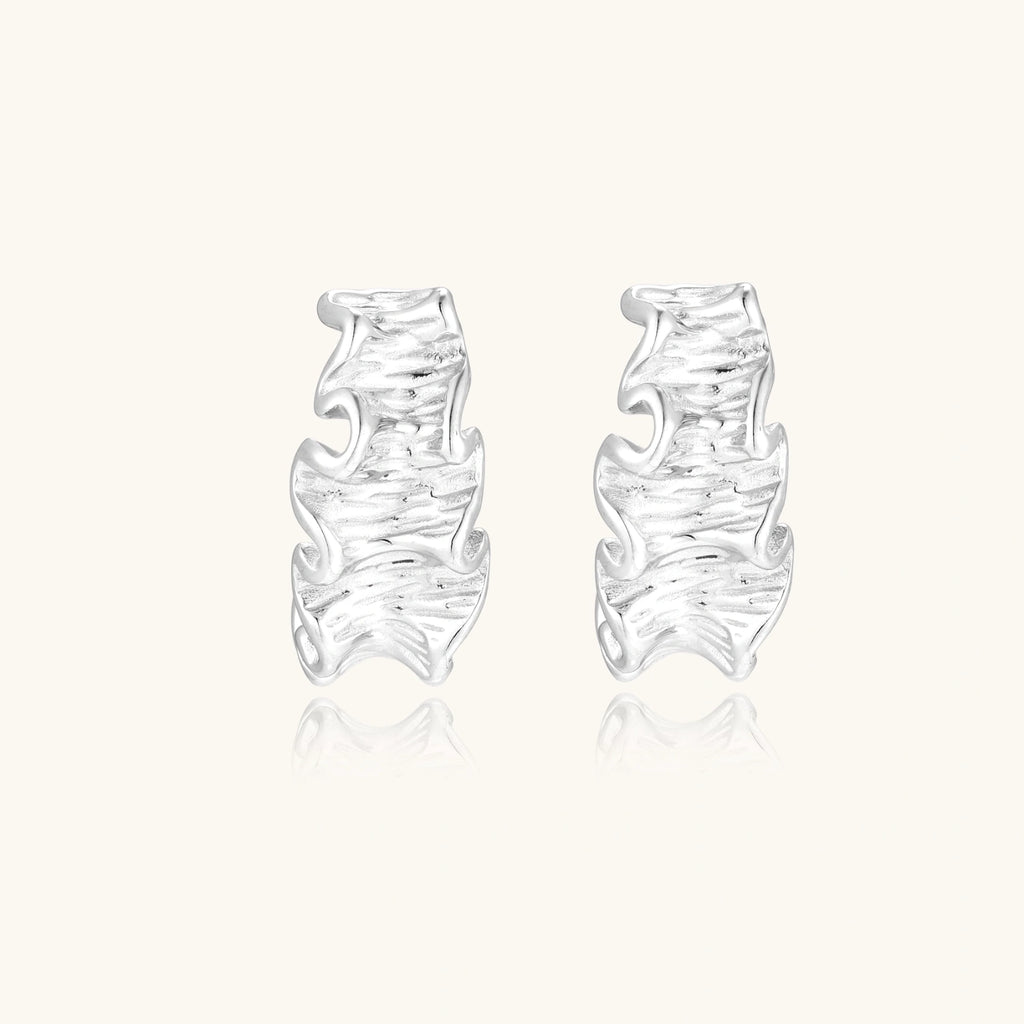 Ripple Wave Hoops
