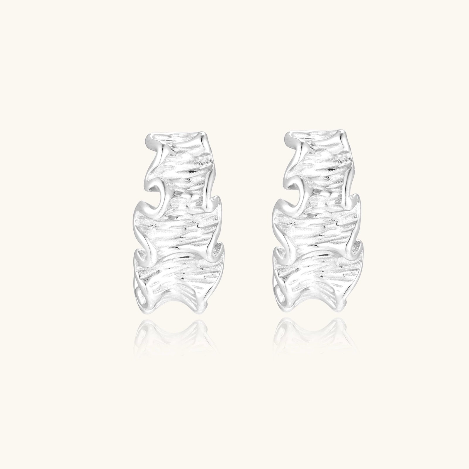 Ripple Wave Hoops