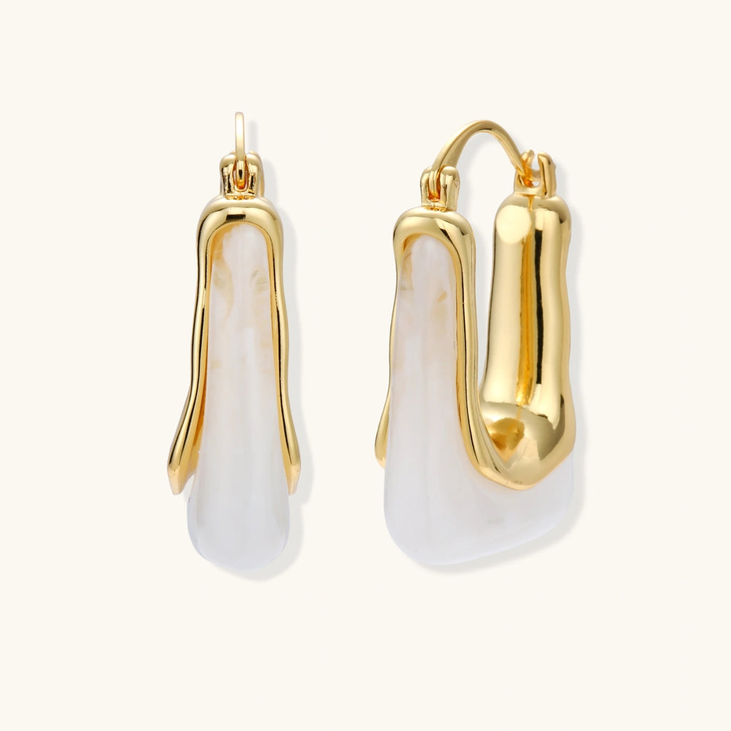 Liquid Curve Hoops