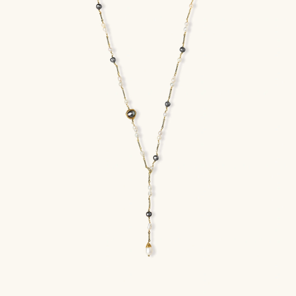 Twilight Pearl Lariat