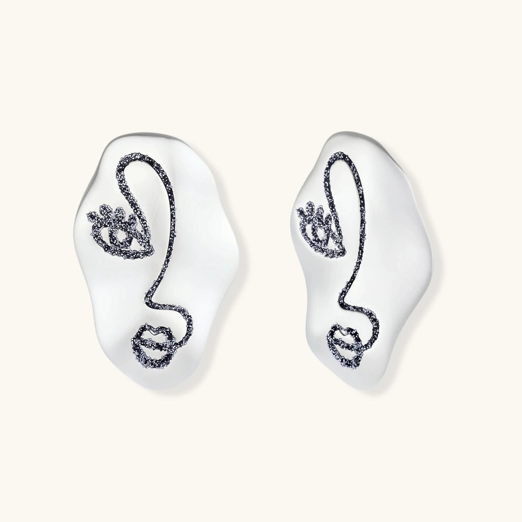 Face Art Ear Earrings