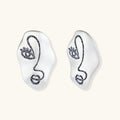 Face Art Ear Earrings