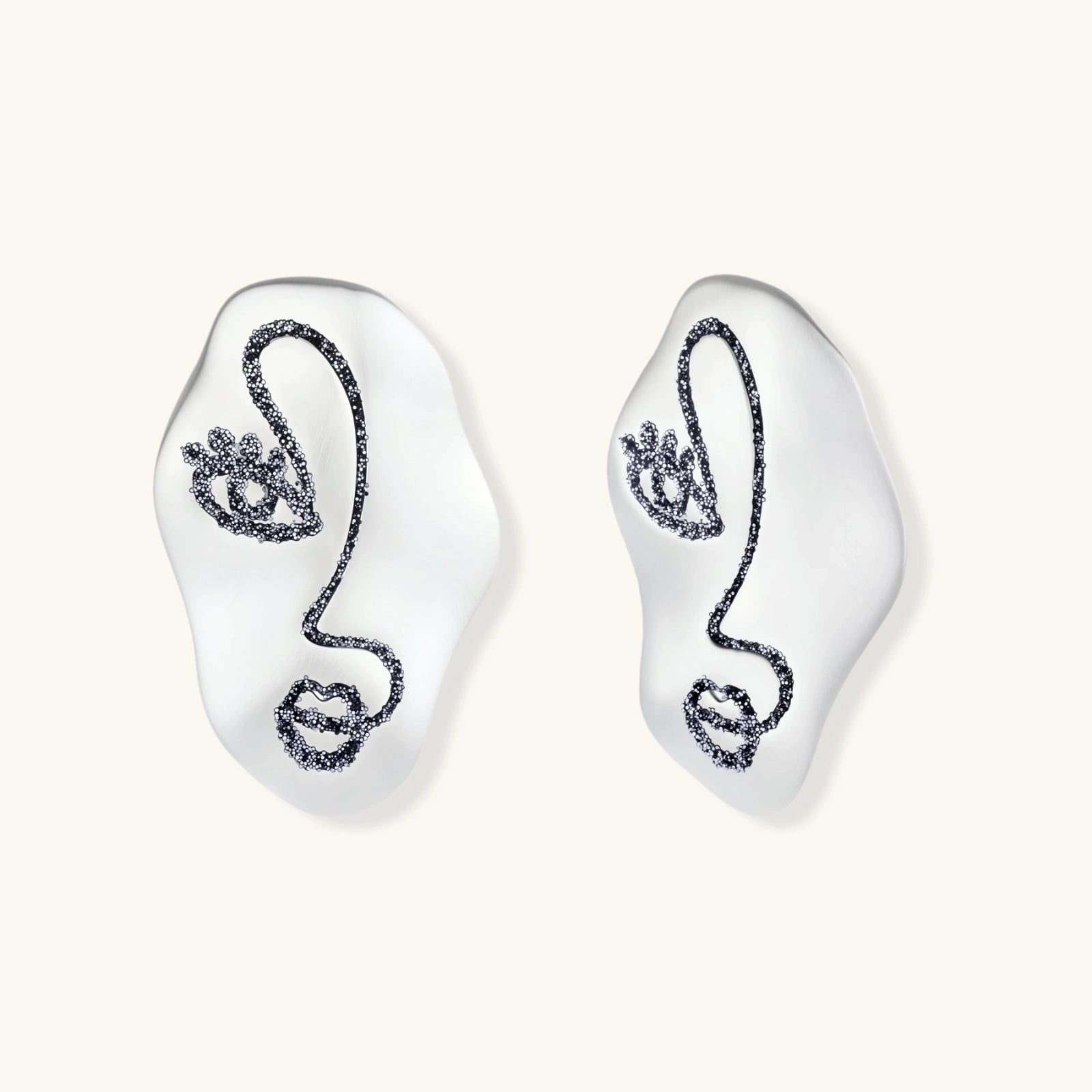 Face Art Ear Earrings
