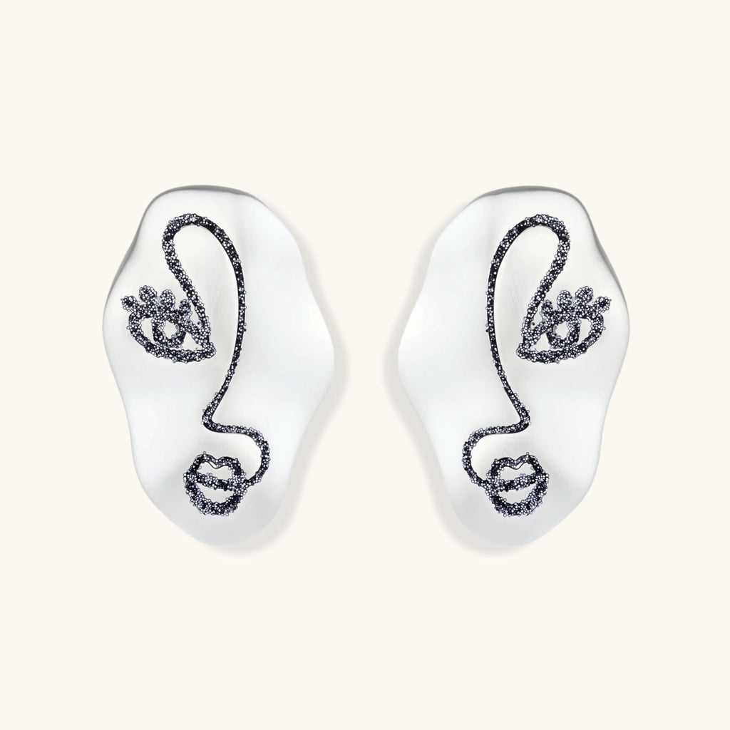 Face Art Ear Earrings