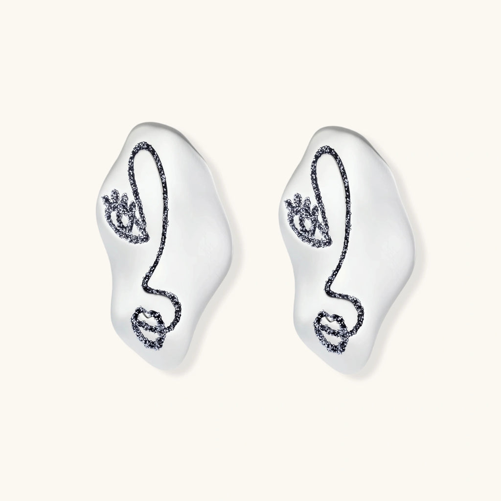 Face Art Ear Earrings