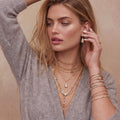 14K Gold Plated Eco Brass CZ Teardrop Jewelry Set – Golden Luxe Crystal | Ornexa