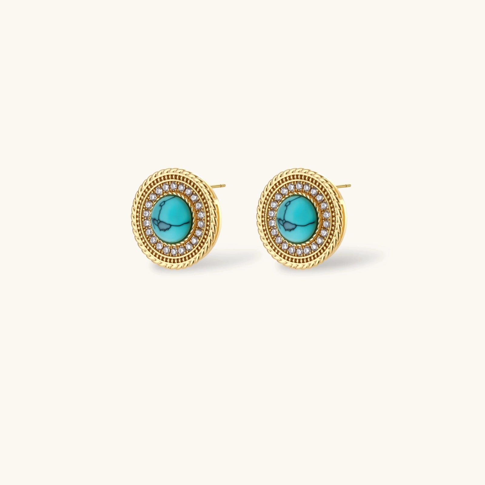 Turquoise Medallion Jewelry Set