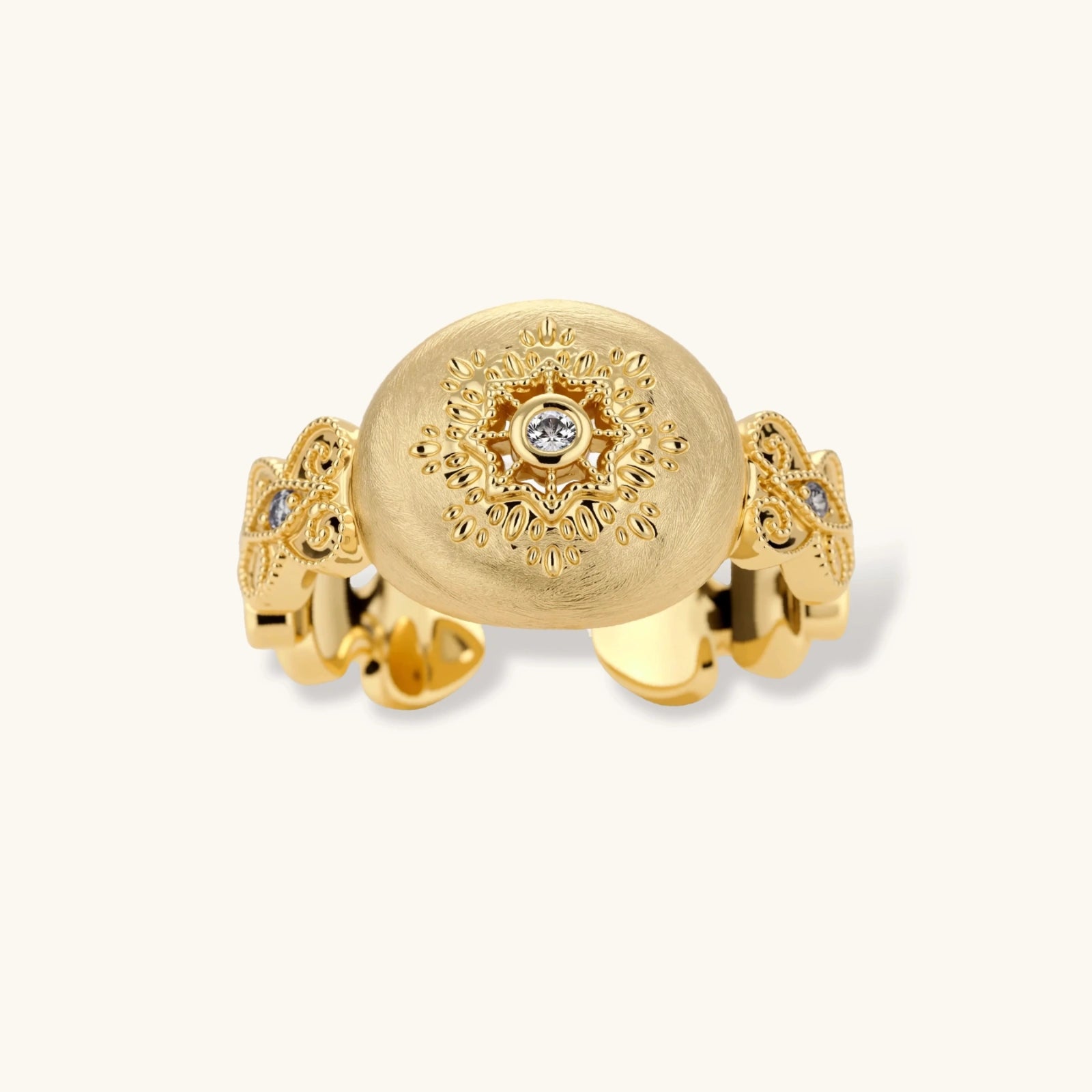 Vintage Medallion Ring