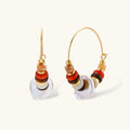 Bohemian Pearl Stack Earrings