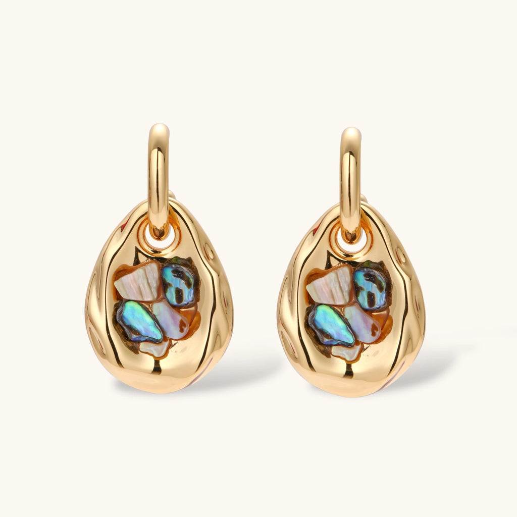 Shell Mosaic Convertible Hoops