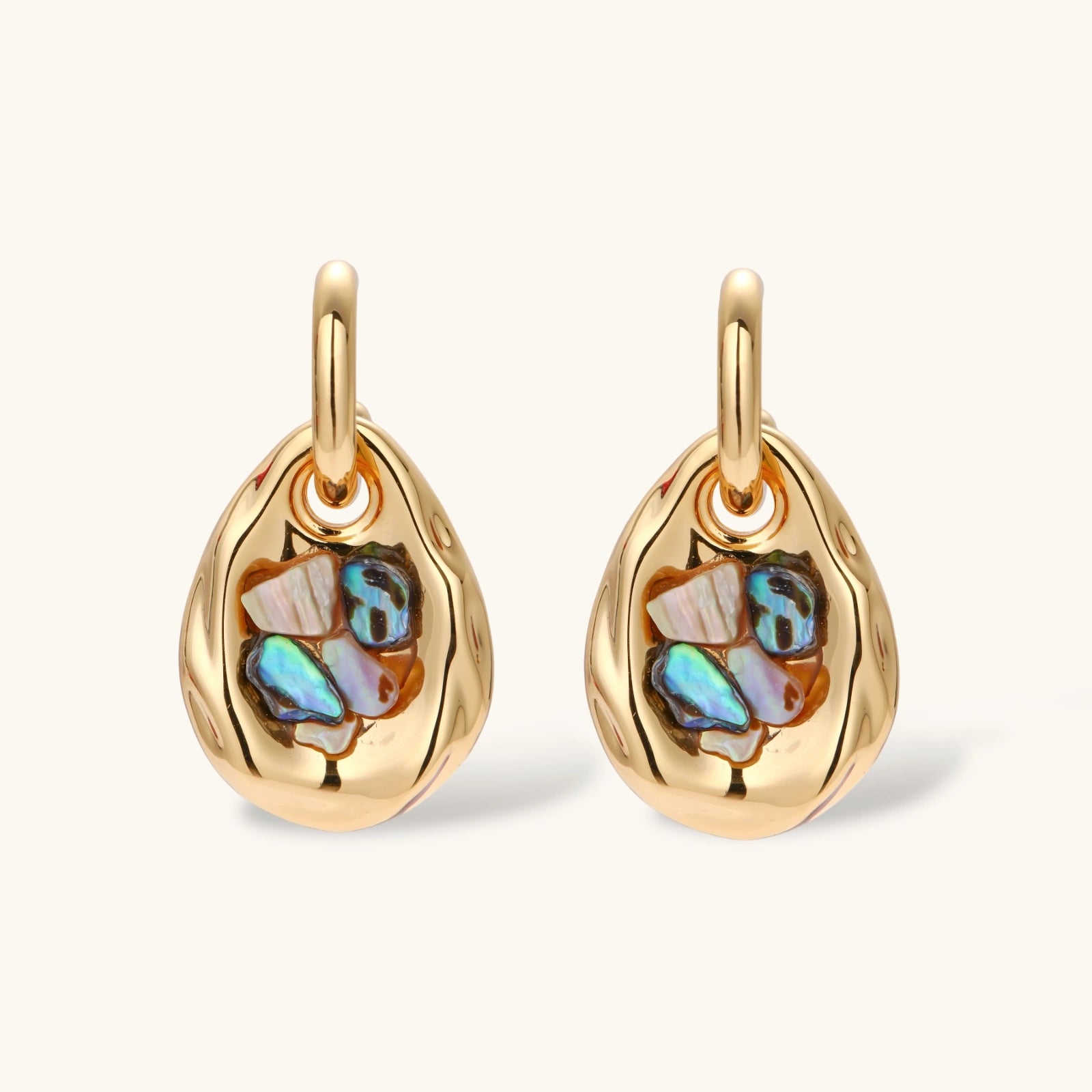 Shell Mosaic Convertible Hoops