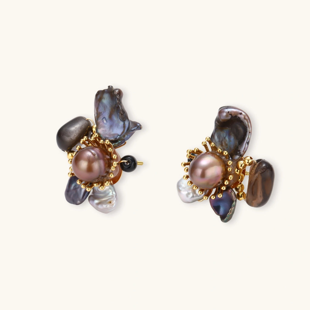 Midnight Bloom Earrings