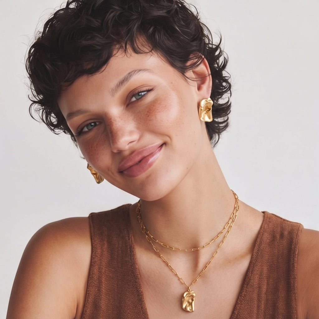 Molten Art Jewelry Set