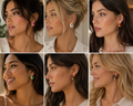 18K Gold Plated Stainless Steel Colourful Hoop Earrings | Ornexa
