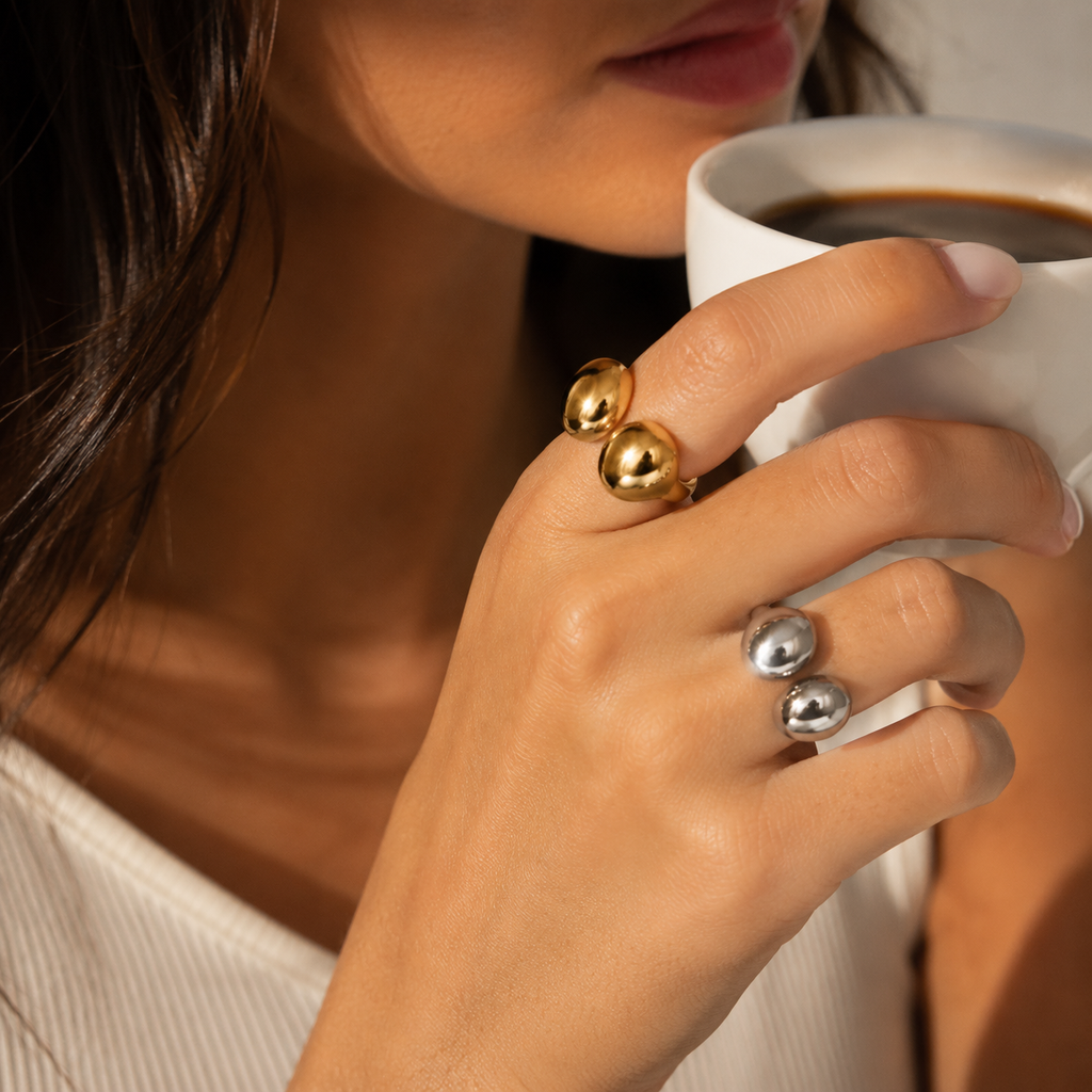 Metal Wrap Ring Collection